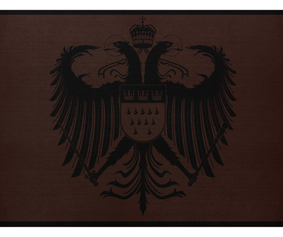 Kölner Wappen mit Adler in Schwarz auf Fußmatte – Bild 5
