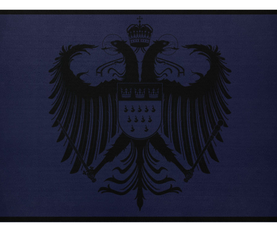 Kölner Wappen mit Adler in Schwarz auf Fußmatte – Bild 7