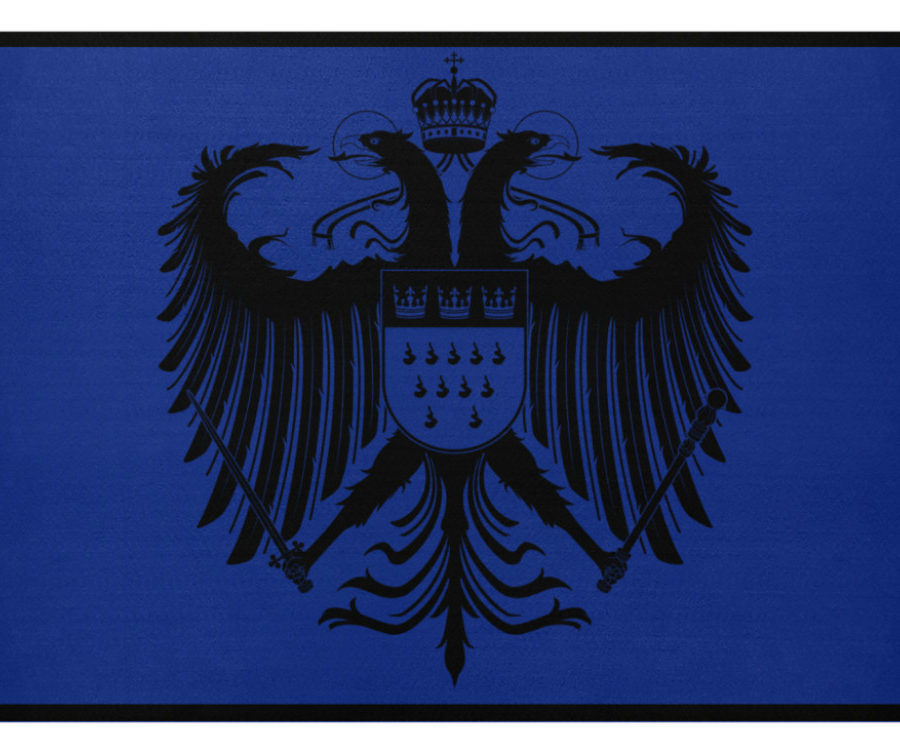 Kölner Wappen mit Adler in Schwarz auf Fußmatte – Bild 8