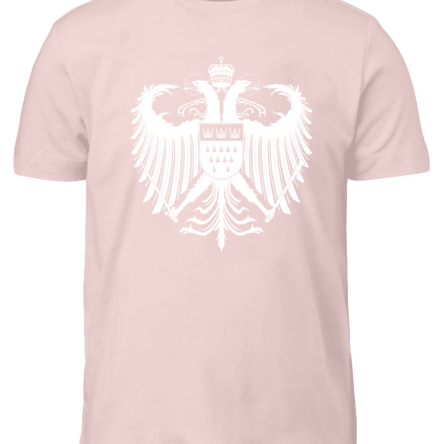 Kölner Wappen mit Adler in Weiß auf Kinder T-Shirt – Bild 15