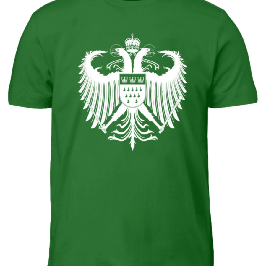 Kölner Wappen mit Adler in Weiß auf Kinder T-Shirt – Bild 14