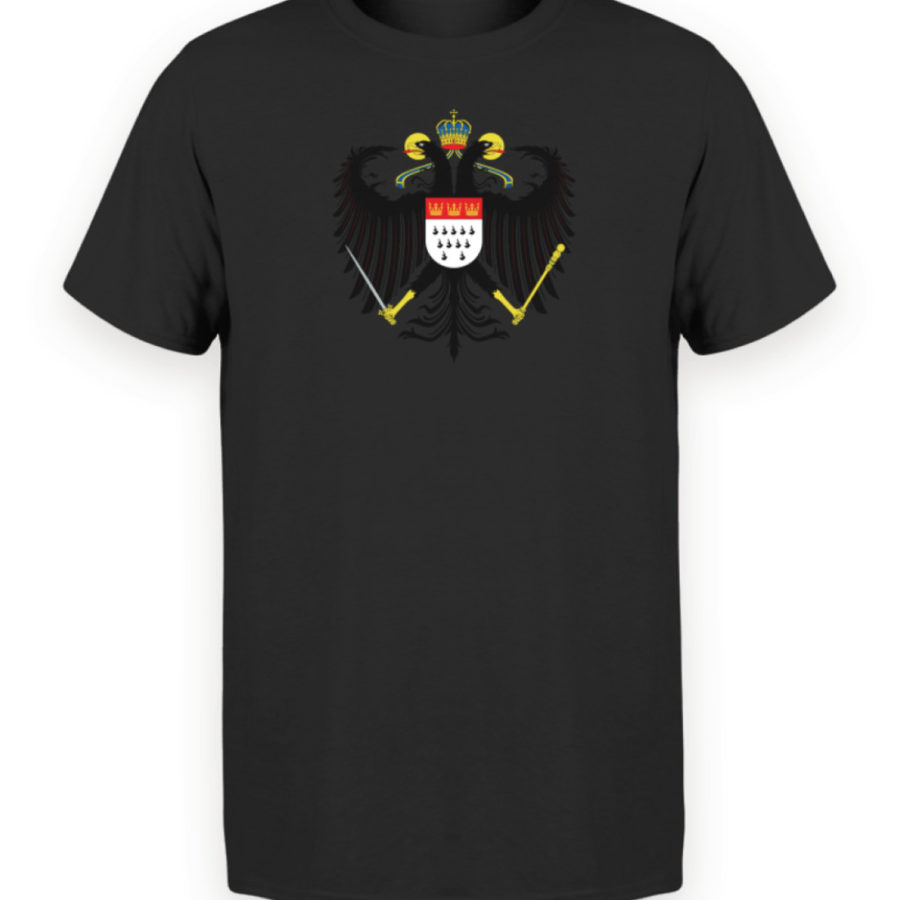 Kölner Wappen mit Adler auf Herren T-Shirt (Organic-Premium) – Bild 6