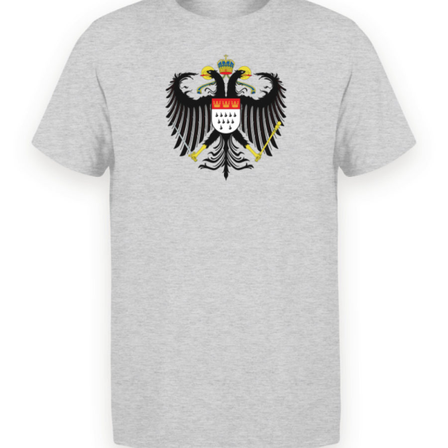 Kölner Wappen mit Adler auf Herren T-Shirt (Organic-Premium) – Bild 2