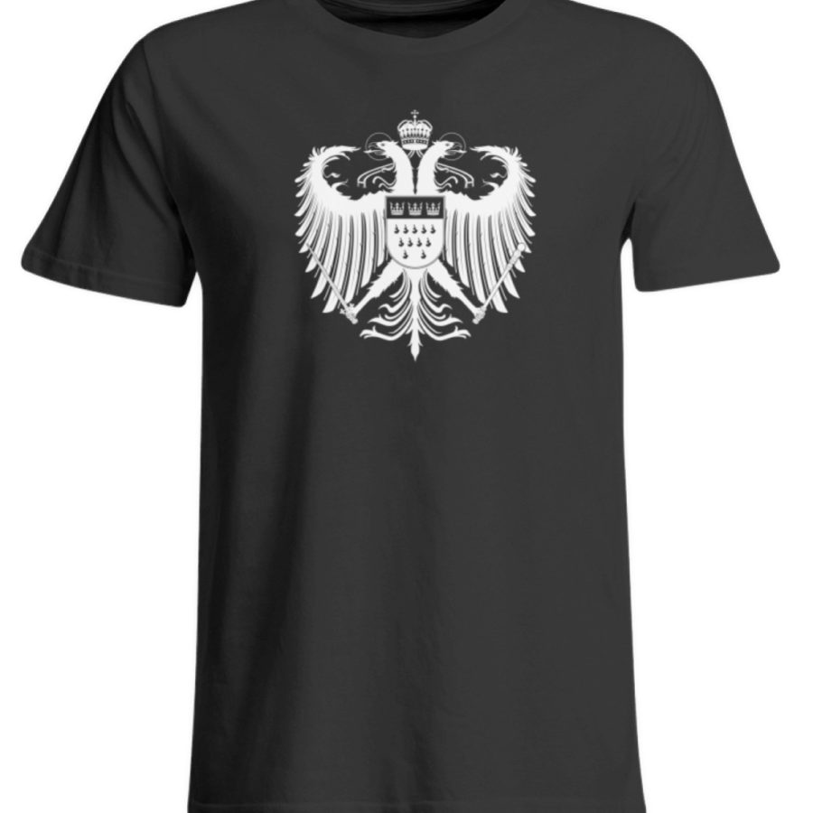 Kölner Wappen mit Adler in Weiß - Shirt in 3XL-5XL – Bild 4