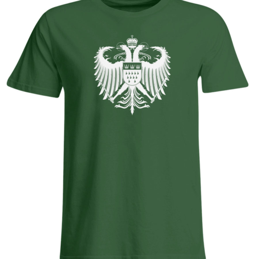 Kölner Wappen mit Adler in Weiß - Shirt in 3XL-5XL – Bild 9