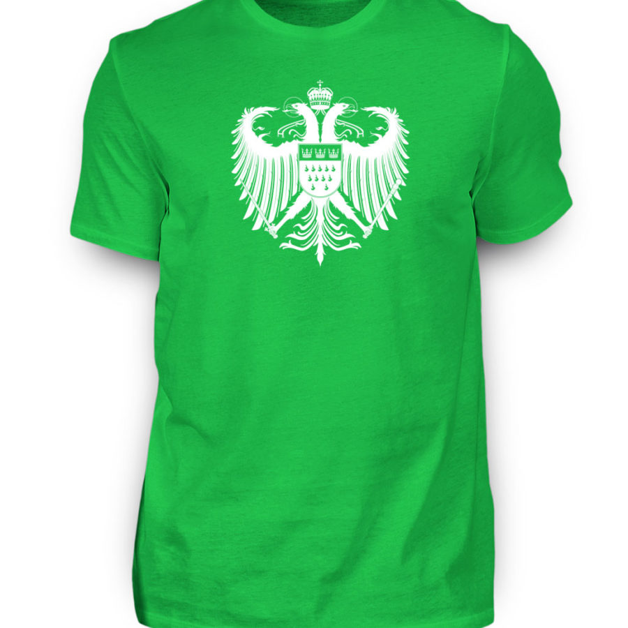 Kölner Wappen mit Adler in Weiß auf Herren T-Shirt (Premium) – Bild 18