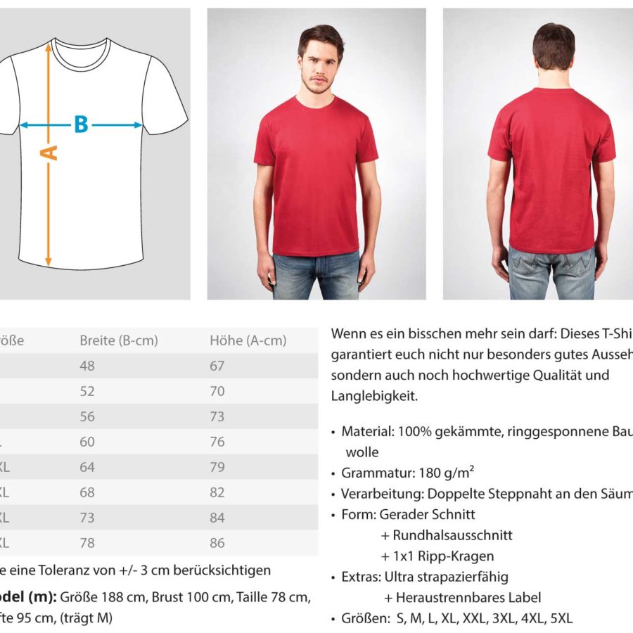 Kölner Wappen mit Adler auf Rücken Herren T-Shirt (Premium) – Bild 24