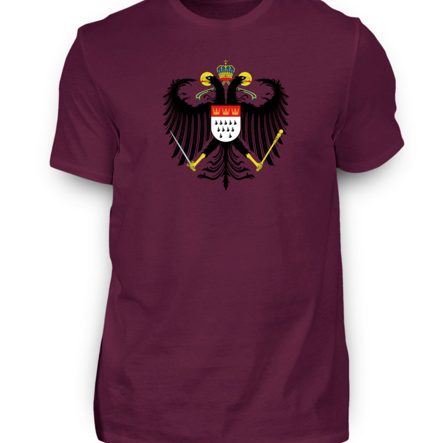Kölner Wappen mit Adler auf Herren T-Shirt - Basic – Bild 10