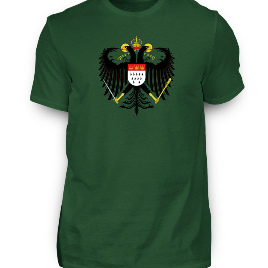 Kölner Wappen mit Adler auf Herren T-Shirt - Basic – Bild 18