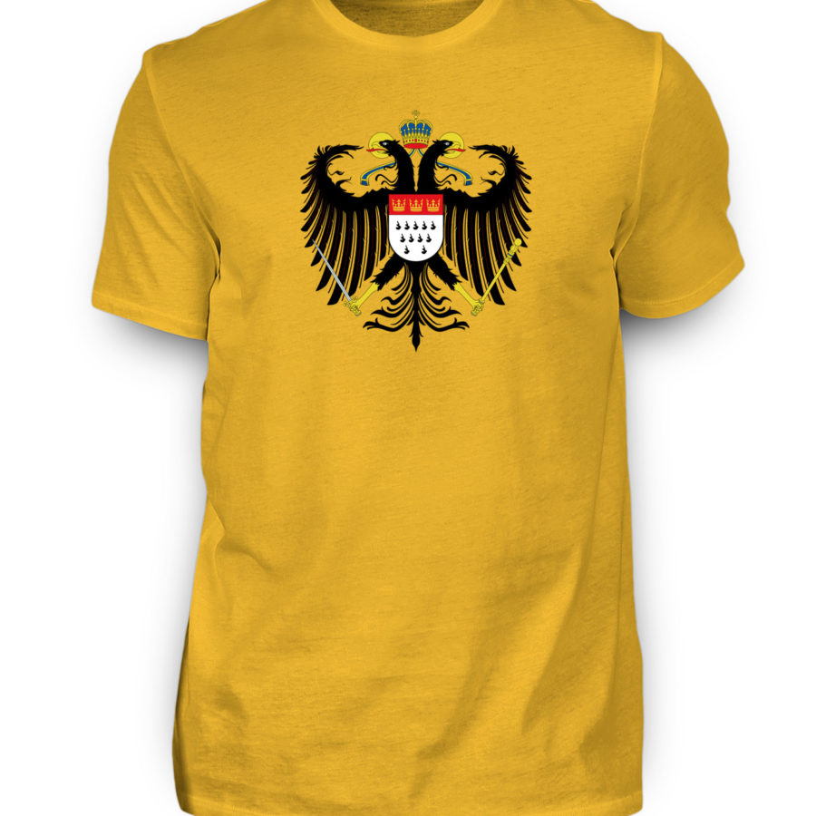Kölner Wappen mit Adler auf Herren T-Shirt - Basic – Bild 7