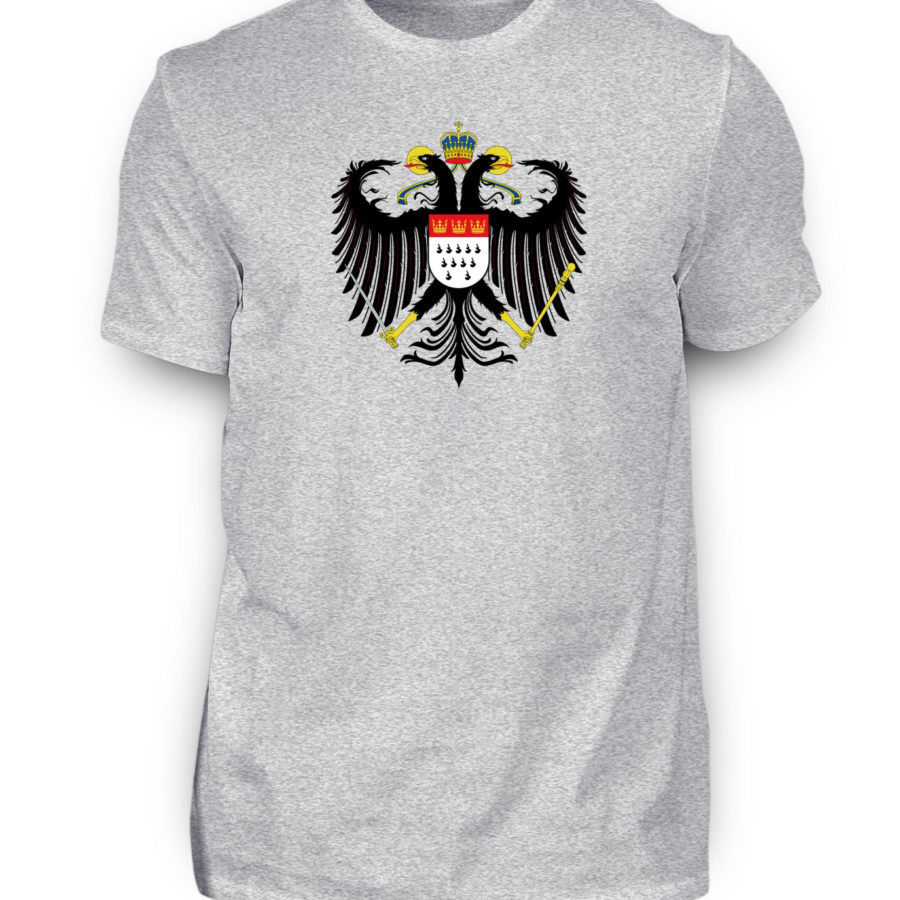 Kölner Wappen mit Adler auf Herren T-Shirt - Basic – Bild 3