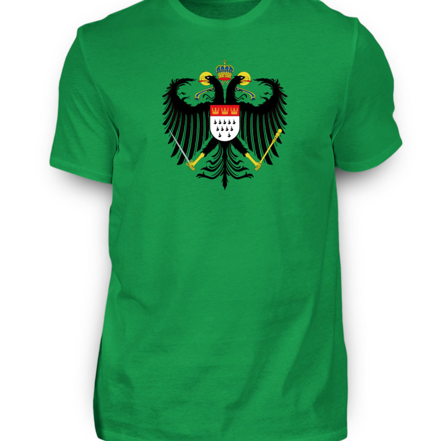 Kölner Wappen mit Adler auf Herren T-Shirt - Basic – Bild 17