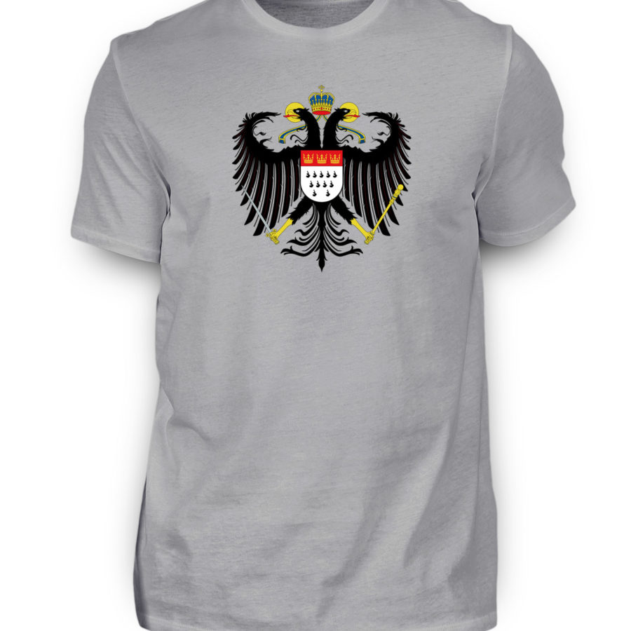 Kölner Wappen mit Adler auf Herren T-Shirt - Basic – Bild 4