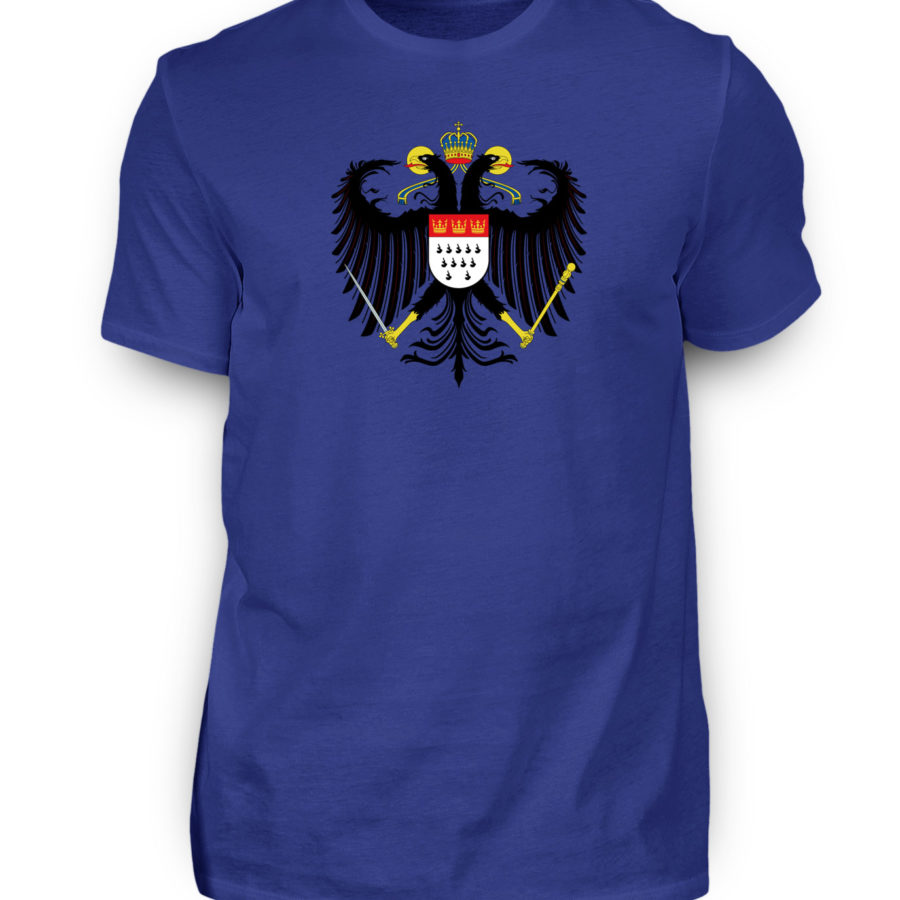 Kölner Wappen mit Adler auf Herren T-Shirt - Basic – Bild 12