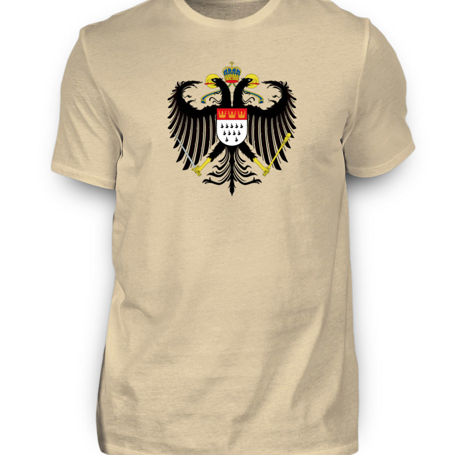 Kölner Wappen mit Adler auf Herren T-Shirt - Basic – Bild 6