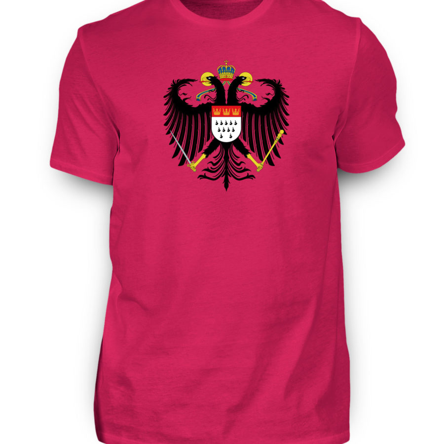 Kölner Wappen mit Adler auf Herren T-Shirt - Basic – Bild 9