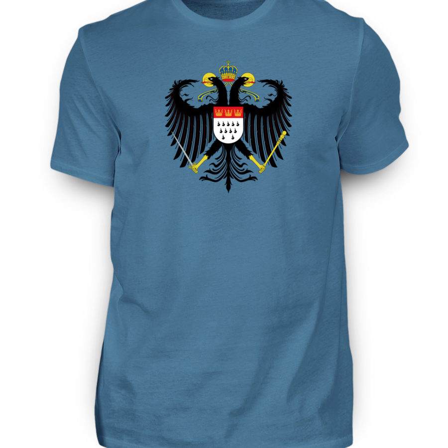 Kölner Wappen mit Adler auf Herren T-Shirt - Basic – Bild 14