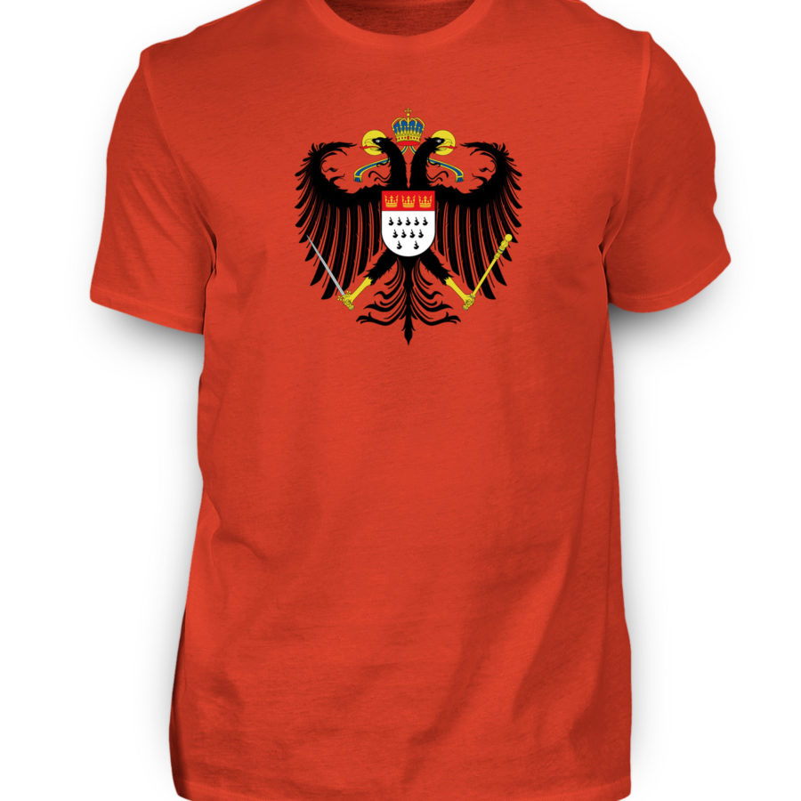 Kölner Wappen mit Adler auf Herren T-Shirt - Basic – Bild 8