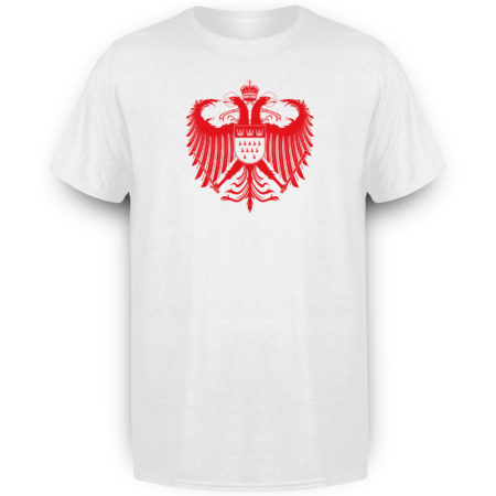 Kölner Wappen mit Adler in Rot auf Herren T-Shirt (Organic-Premium)