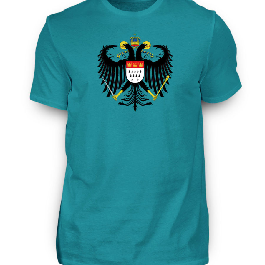 Kölner Wappen mit Adler auf Herren T-Shirt (Organic) – Bild 7