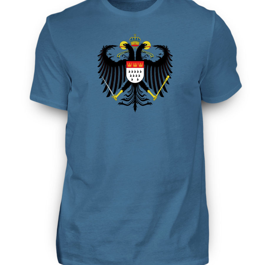 Kölner Wappen mit Adler auf Herren T-Shirt (Organic) – Bild 6