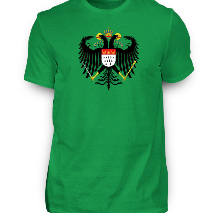 Kölner Wappen mit Adler auf Herren T-Shirt (Organic) – Bild 8