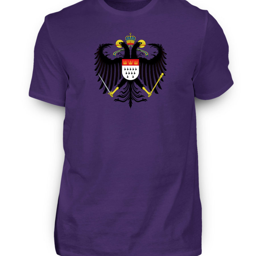 Kölner Wappen mit Adler auf Herren T-Shirt (Organic) – Bild 9