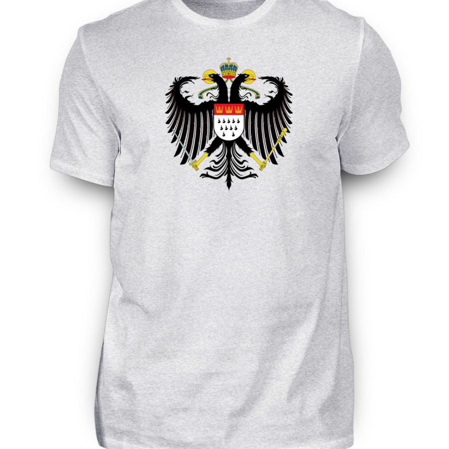 Kölner Wappen mit Adler auf Herren T-Shirt (Premium) – Bild 4