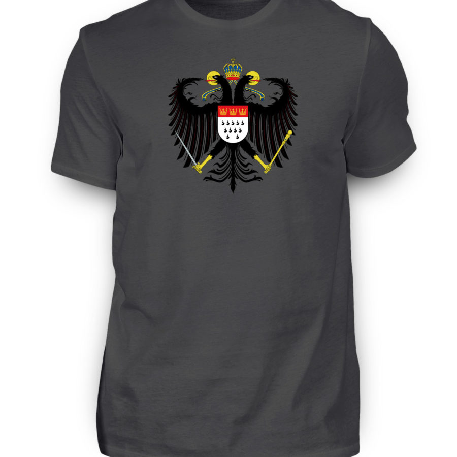 Kölner Wappen mit Adler auf Herren T-Shirt (Premium) – Bild 7