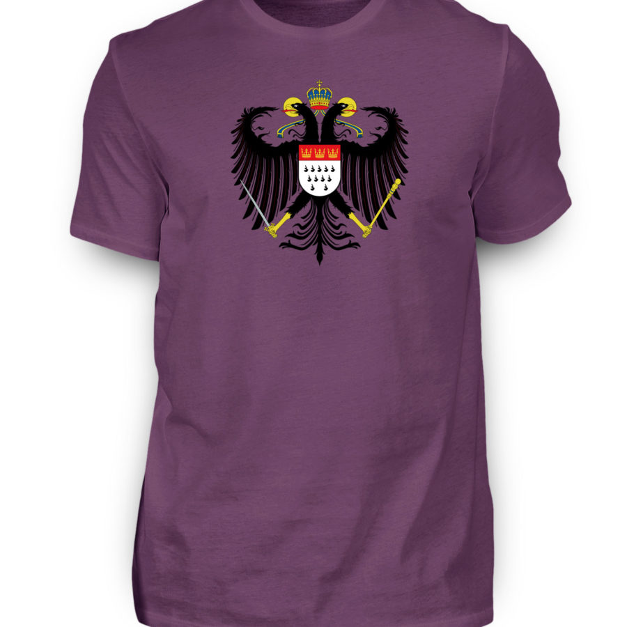 Kölner Wappen mit Adler auf Herren T-Shirt (Premium) – Bild 23