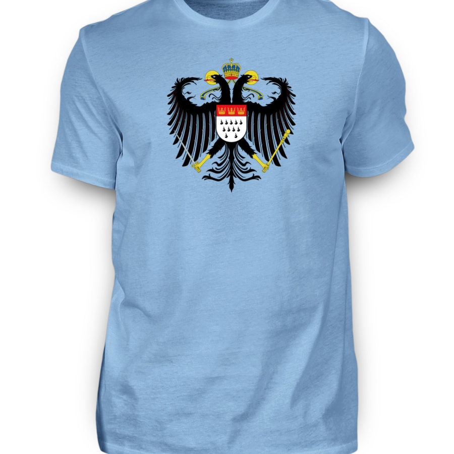 Kölner Wappen mit Adler auf Herren T-Shirt (Premium) – Bild 16