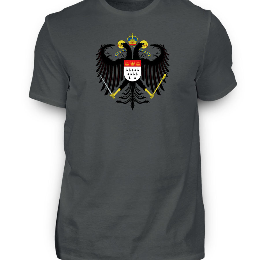 Kölner Wappen mit Adler auf Herren T-Shirt (Premium) – Bild 6