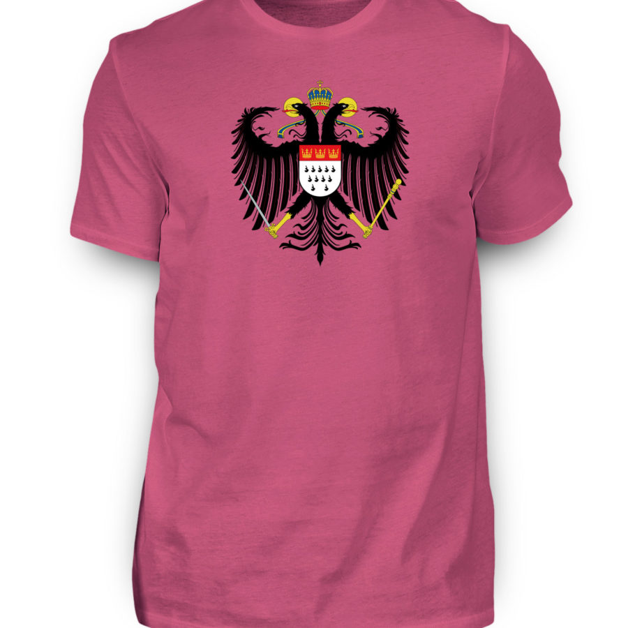 Kölner Wappen mit Adler auf Herren T-Shirt (Premium) – Bild 22