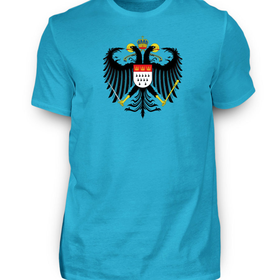Kölner Wappen mit Adler auf Herren T-Shirt (Premium) – Bild 17