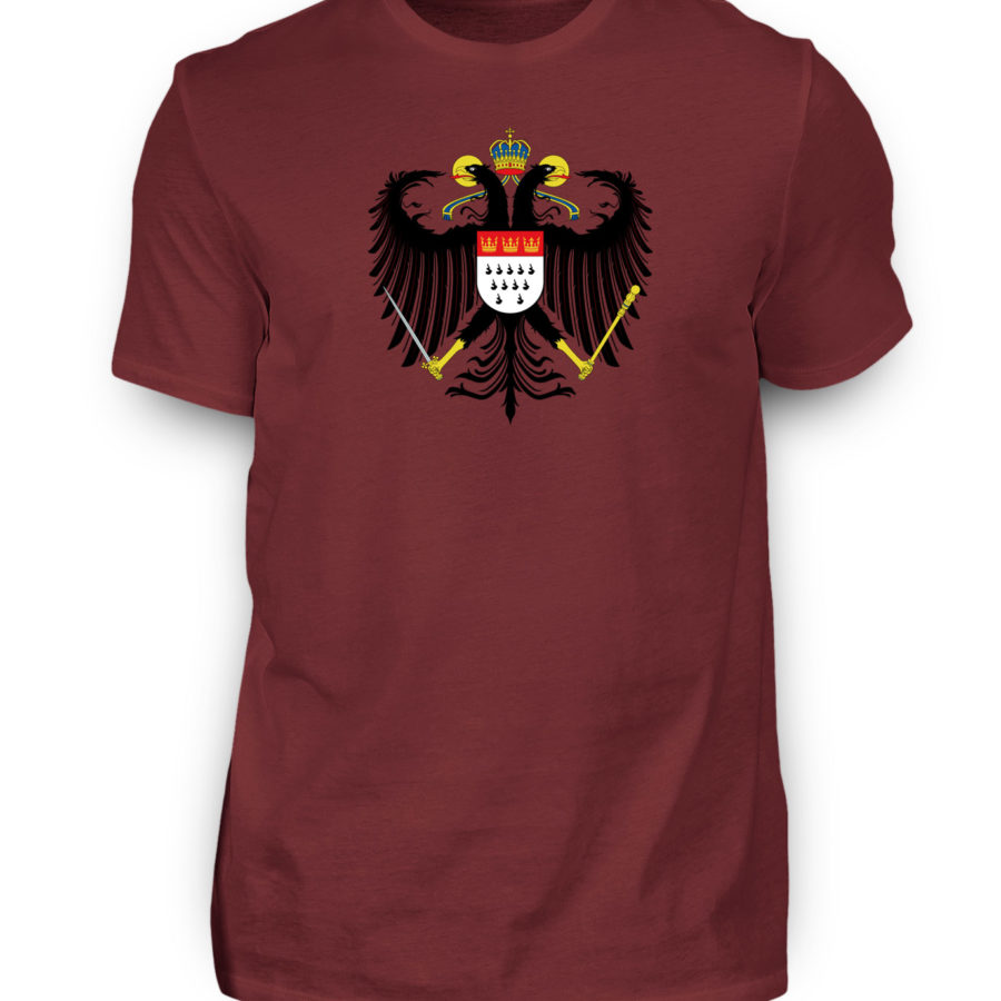 Kölner Wappen mit Adler auf Herren T-Shirt (Premium) – Bild 12