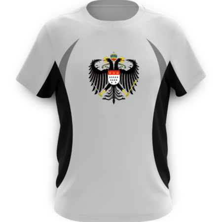 Köln Wappen mit Adler auf Herren Sport- & Laufshirt