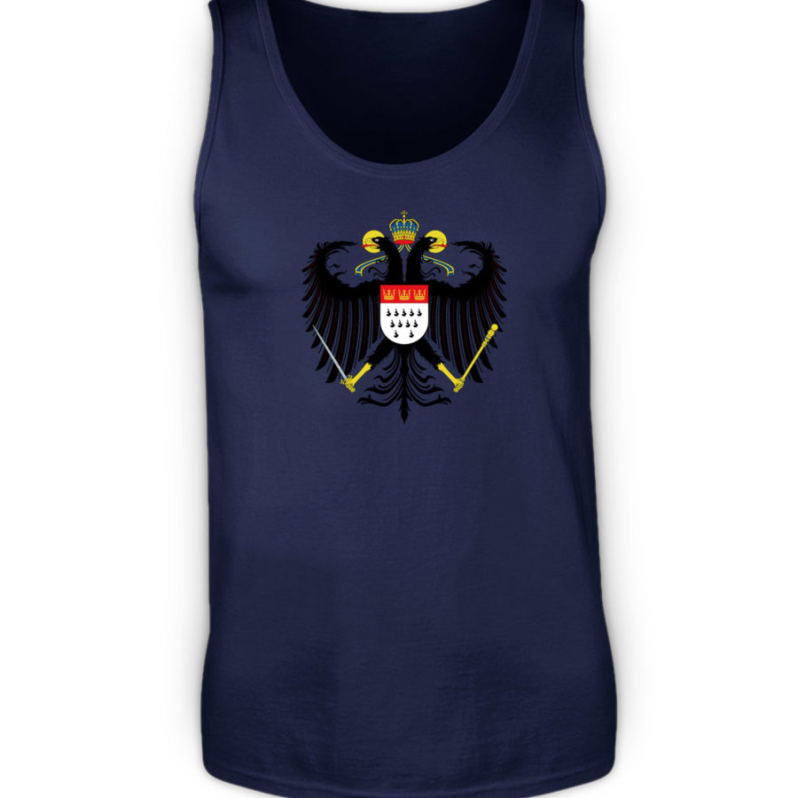 Kölner Wappen mit Adler auf Herren Tanktop – Bild 5