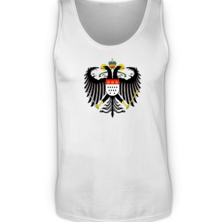 Kölner Wappen mit Adler auf Herren Tanktop